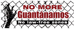 No More Guantanamos logo